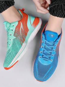 男士撞色前綁帶運動戶外運動鞋 - 彩色 - 查看 3