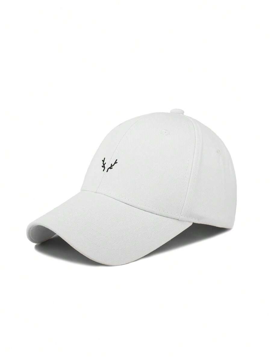 1pc Men Graphic Fashion Baseball Cap For Daily Decoration Casual - White - View 1