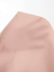 SHEIN Clasi Đầm Xù màu trơn Dễ thương - Màu Hồng  San hô - Xem 6