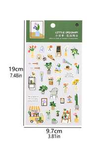 Infeel. Me 1 hoja Pegatina con estampado de dibujos animados al azar - Multicolor - Ver 3