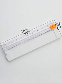 1 pieza tabla de cortar de papel - Blanco - Ver 3