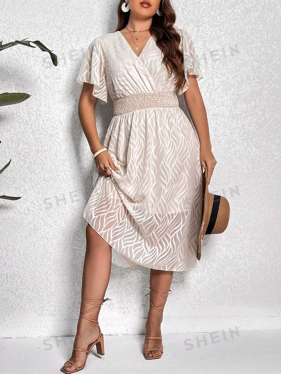 SHEIN Clasi Robe manches papillon | Mode en ligne | SHEIN FRANCE