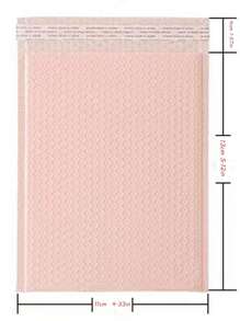 10入組紫色丁香色11*13cm共擠膜氣泡袋,厚吸收泡沫袋,適用於衣物,物流及郵政寄送 - 紫丁香色 - 查看 2