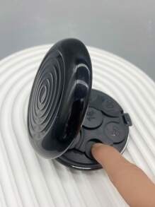 1pc Aluminum Alloy Car Coin Storage Organizer