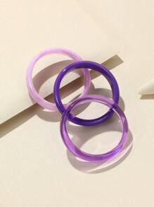 cái/bộ vòng tay màu đơn giản - Nhiều màu - Xem 2