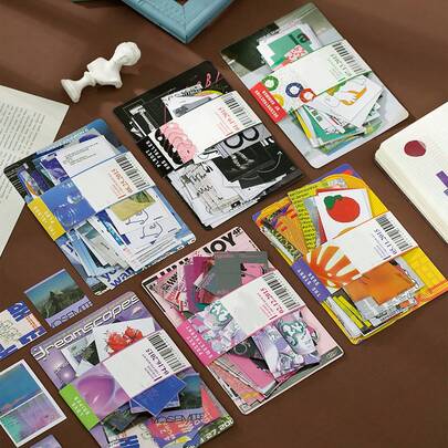 60pcs Mixed Pattern Random Sticker Back To School