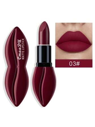 絲絨啞光口紅,持久不粘杯子高顏料口紅