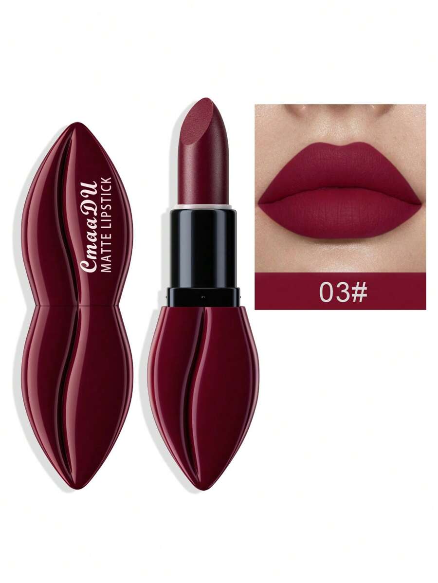 絲絨啞光口紅,持久不粘杯子高顏料口紅