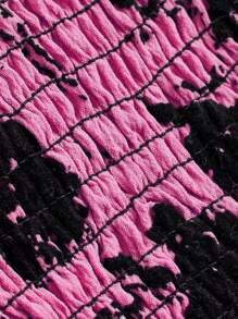 Aveloria 印花吊帶上衣 - 玫紅色 - 查看 3