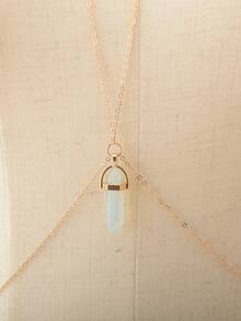 1pc Fashion Minimalist Geo Decor Body Chain For Women For Gift