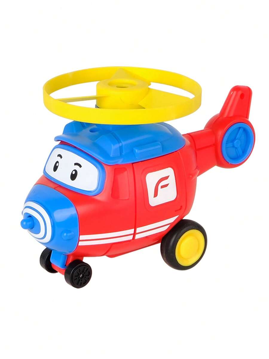 1入組兒童卡通飛機玩具 - 紅色 - 查看 1