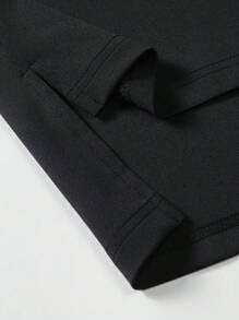 Manfinity LEGND Áo thun & Áo lót Nam Cao thấp Chia màu trơn Giải trí - màu đen - Xem 6
