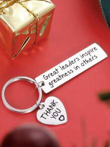 1 lãnh đạo Sếp quà cảm ơn móc khóa cho quà tặng văn phòng Người giám sát PM Cố vấn lãnh đạo Sinh nhật nghỉ hưu Tri ân Quà tặng chia tay cho đồng nghiệp và sếp - Bạc - Xem 1