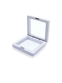 10 Stücke transparente PE HängeVerpackungsbox für Ring, Anhänger, staubdichte und antioxidative Geschenkbox