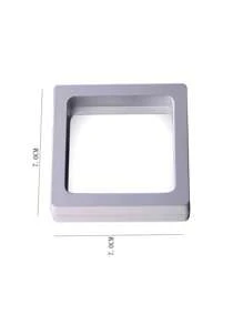 10 Stücke transparente PE HängeVerpackungsbox für Ring, Anhänger, staubdichte und antioxidative Geschenkbox