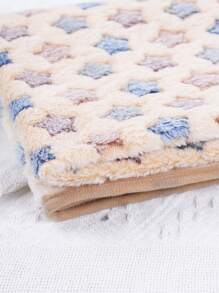 chiếc chăn hình ngôi sao cho thú cưng cho chó và mèo khi thời tiết lạnh - màu nâu - Xem 5