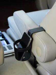 1入組ABS便攜車飲料架 - 黑色 - 查看 2