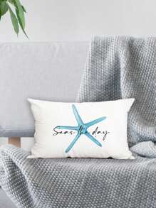 1 Họa Tiết Sao Biển Đệm Không Chất Độn, Vỏ Gối Hiện Đại Cho Trang Trí Nhà - Nhiều màu - Xem 3
