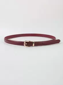 1 pièce Ceinture à boucle lettre à la mode pour la décoration quotidienne, l'été, l'école, l'automne, Halloween