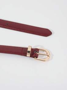 1 pièce Ceinture à boucle lettre à la mode pour la décoration quotidienne, l'été, l'école, l'automne, Halloween