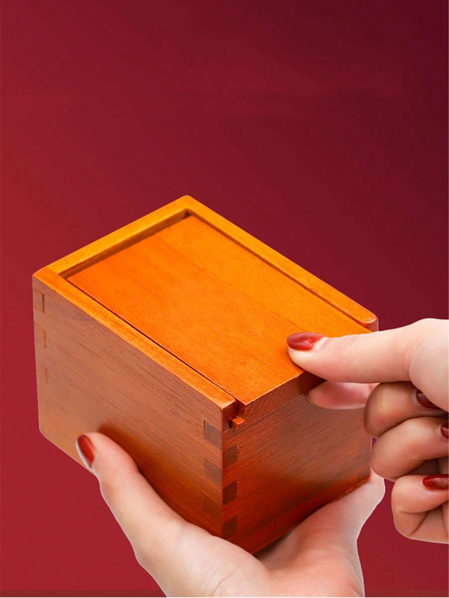1 cái hộp thiết kế đồ chơi khối người lớn - Màu vàng - Xem 1