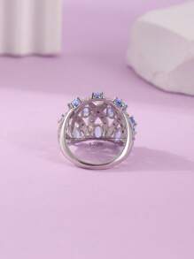 Nhẫn Trang Trí Đá Cubic Zirconia - Nhiều màu - Xem 6