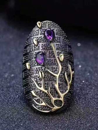 水鑽裝飾樹細節圓環