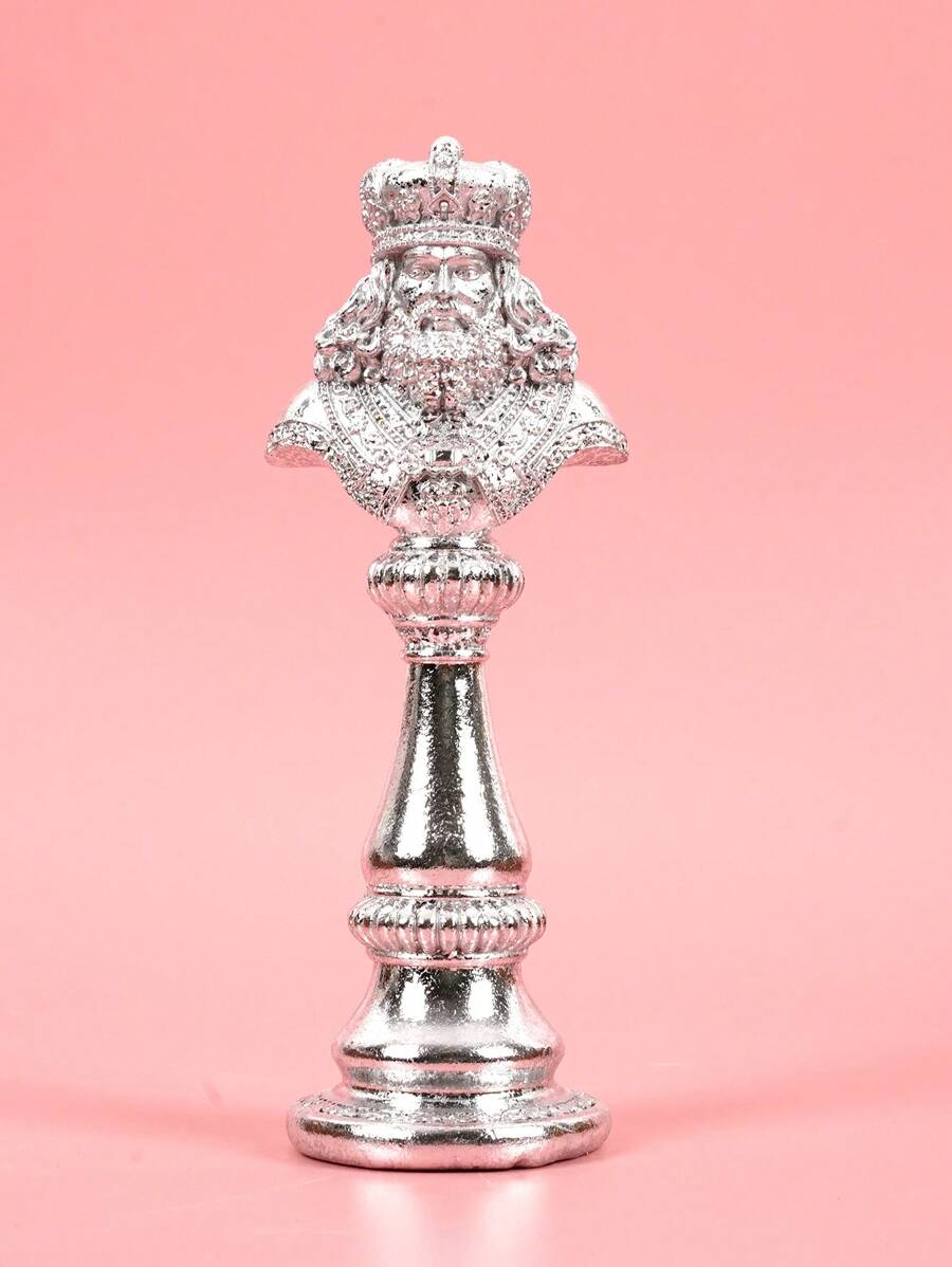 1pc Creative Chess Shaped Decoration Craft, Modern Polyresin Home Ornament For Home Decor - Multicolor - View 1