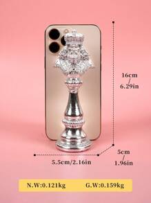 1pc Creative Chess Shaped Decoration Craft, Modern Polyresin Home Ornament For Home Decor - Multicolor - View 2