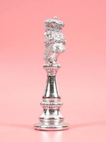 1pc Creative Chess Shaped Decoration Craft, Modern Polyresin Home Ornament For Home Decor - Multicolor - View 3