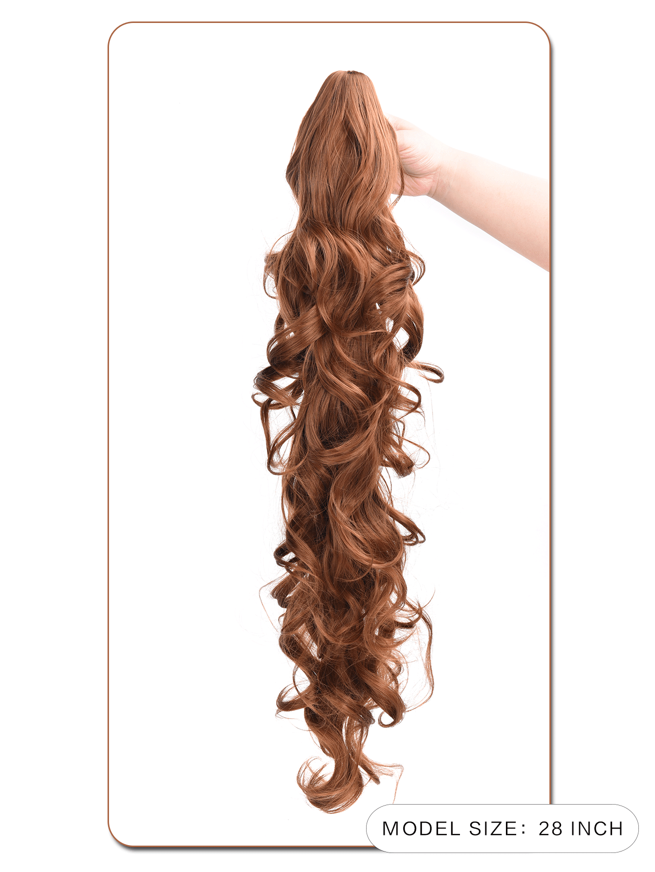 Long Body Wave Ponytail Synthetic Hair Extension SHEIN USA