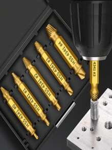 4pcs/set Golden Screwdriver Set, Modern High Hardness Stainless Steel Screwdriver Set For Home - Multicolor - View 1