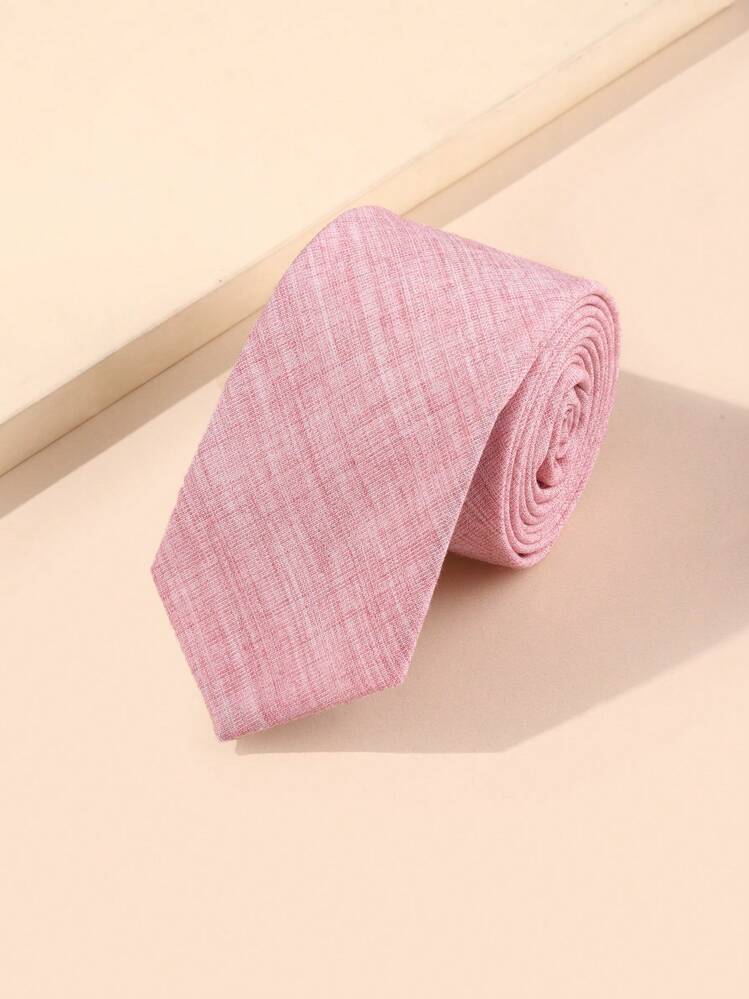 1 pièce Cravate unie pour homme, cravate d'affaires décontractée et formelle, largeur DIY 6 cm Cravate pour homme