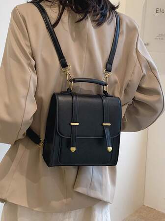 極簡翻蓋背包迷你翻蓋