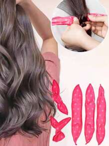 6 piezas Rulos con estampado de lunares - Multicolor - Ver 2