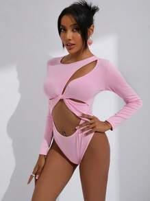 Aveloria Body con abertura delantera