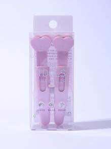 SHANGYELAMEILA 2 piezas Horquilla - Púrpura malva - Ver 1