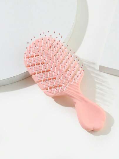 1 pieza Peine de masaje antiestático portátil, conveniente para cepillo de pelo de viaje, peine, herramientas para el cabello, productos y accesorios para el cabello para peluquería, salón de belleza, vuelta al colegio, artículos esenciales de viaje, accesorios para el cabello para mujeres, cepillos, cepillo de bordes, peine de cepillo de bordes, juego de cepillos para el cabello, cepillo, barbero, equipo de peluquería, peine pequeño, mini cepillo para el cabello, peinado, peluquería, cepillo para el cabello, juego de cepillos para el cabello, peine para el cabello, peine para rizos, cepillo desenredante, cepillo para el cabello de mujer, accesorios de barbero, barbería, equipo de peluquería