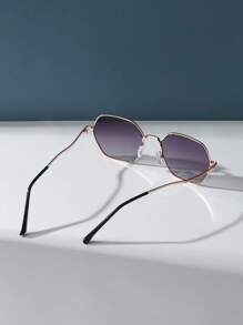 1 cặp kính râm thời trang nữ gọng hình học cho mùa hè - Ombre - Xem 4