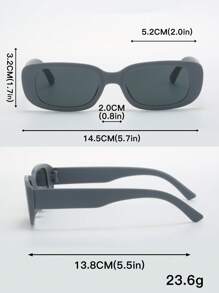 3副可爱女士方形框架波西米亚风太阳镜，适合夏季海滩度假、户外、旅行的户外旅行配件