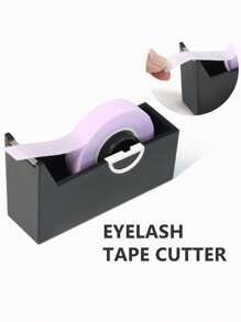 Glamlash 1pc Eyelash Extension Tape Cutter Dispenser Adhesive Tape Holder - Black - View 1