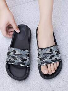 男士單帶迷彩圖案時尚戶外拖鞋 - 彩色 - 查看 3