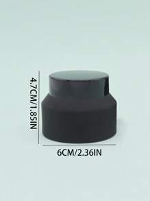 2pcs 50G Cream Subpackage Bottle - Black - View 3