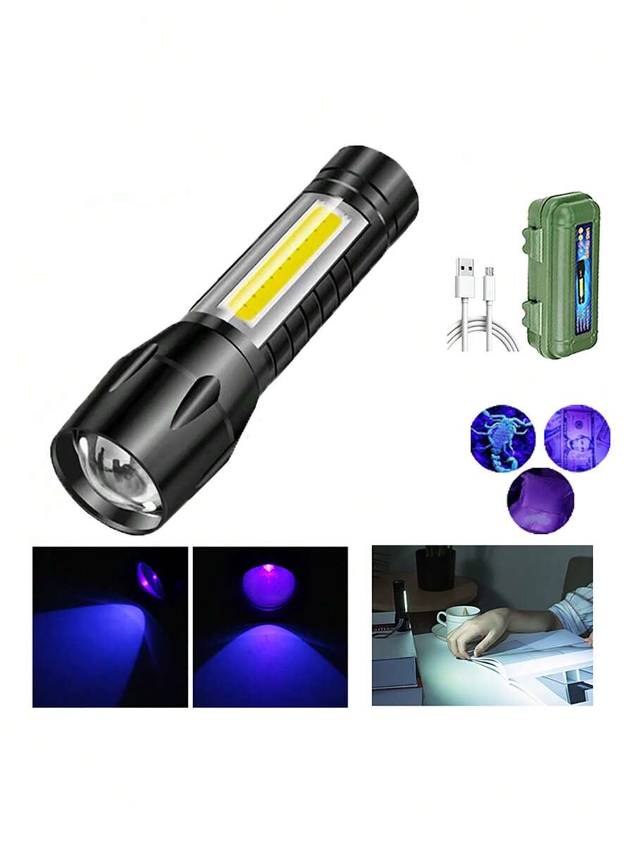 1pc ABS Flashlight, Modern Mini Torch For Outdoor