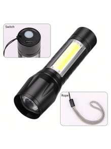1pc ABS Flashlight, Modern Mini Torch For Outdoor