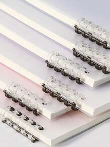 SHEIN X Jess 1pc Slogan Graphic Loose-Leaf Notebook, Simple Binder Loose Leaf Journal For Office, School, Drawing, Writing - Pink - View 5