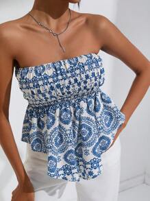 Blue and White