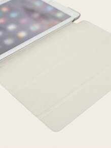 IPad Tablet Protective Case Suitable For IPad Mini 1/2/3/Mini 4/Mini 5/Mini 6/Mini 7/9.7/10.2/10.5/Air 10.9/Pro 11/10th Gen/IPad Air 11-Inch (M3) 2025/IPad (A16) 11 Inch 11th Generation 2025 Models, PC Hard Shell Partial Coverage, Physical Triangle Stand Non-Magnetic, Ultra-Thin Portable Non-Shockproof, No Pen Slot, Light Magnetic Sleep/Wake, Slight Color Difference Due To Lighting And Display Parameters - Grey - View 6