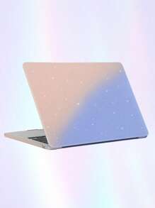 1pc Ombre Laptop Case - Baby Blue - View 1