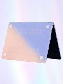 1pc Ombre Laptop Case - Baby Blue - View 2